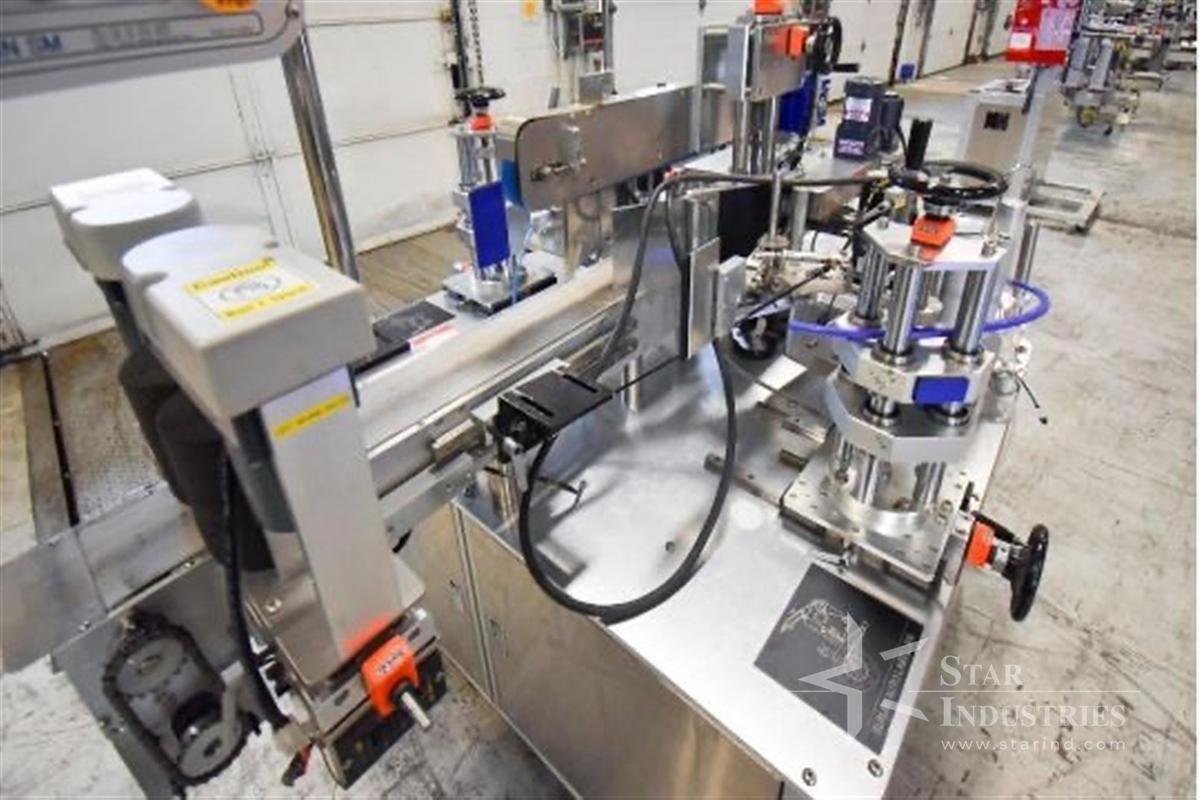 Used Sun Jin Sm Auto Labeler M/C SJC-3217