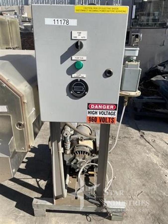 Used MARION 1.5 C.F. S/S PADDLE MIXER
