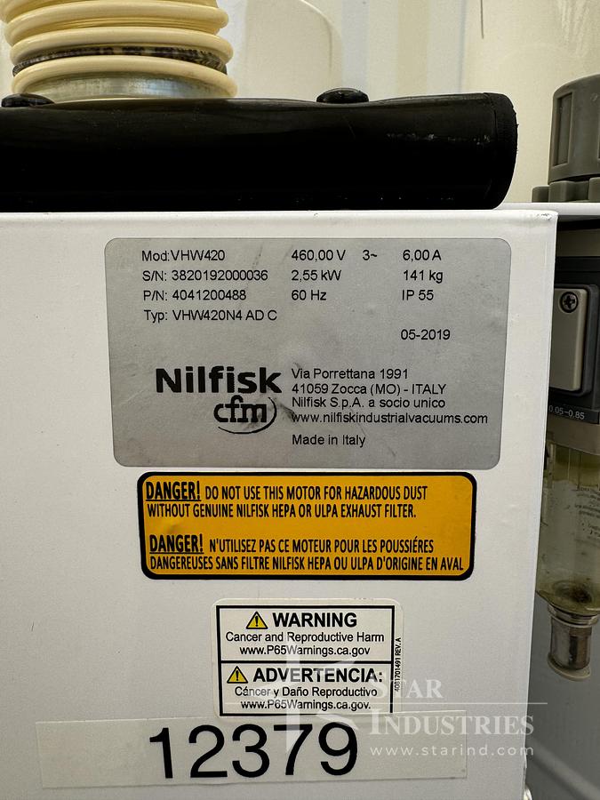 Used Nilfisk VHW420 Dust Collector
