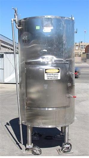 Used 1000 Liter Stainless Technology Jacketed Bag Vessel