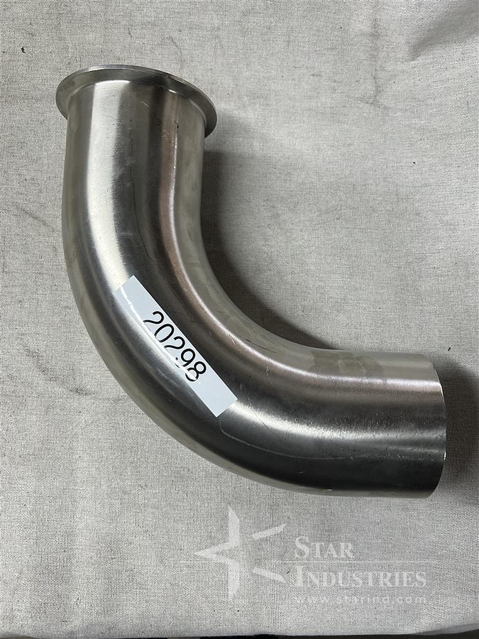 Used Stainless Steel Elbow Fitting