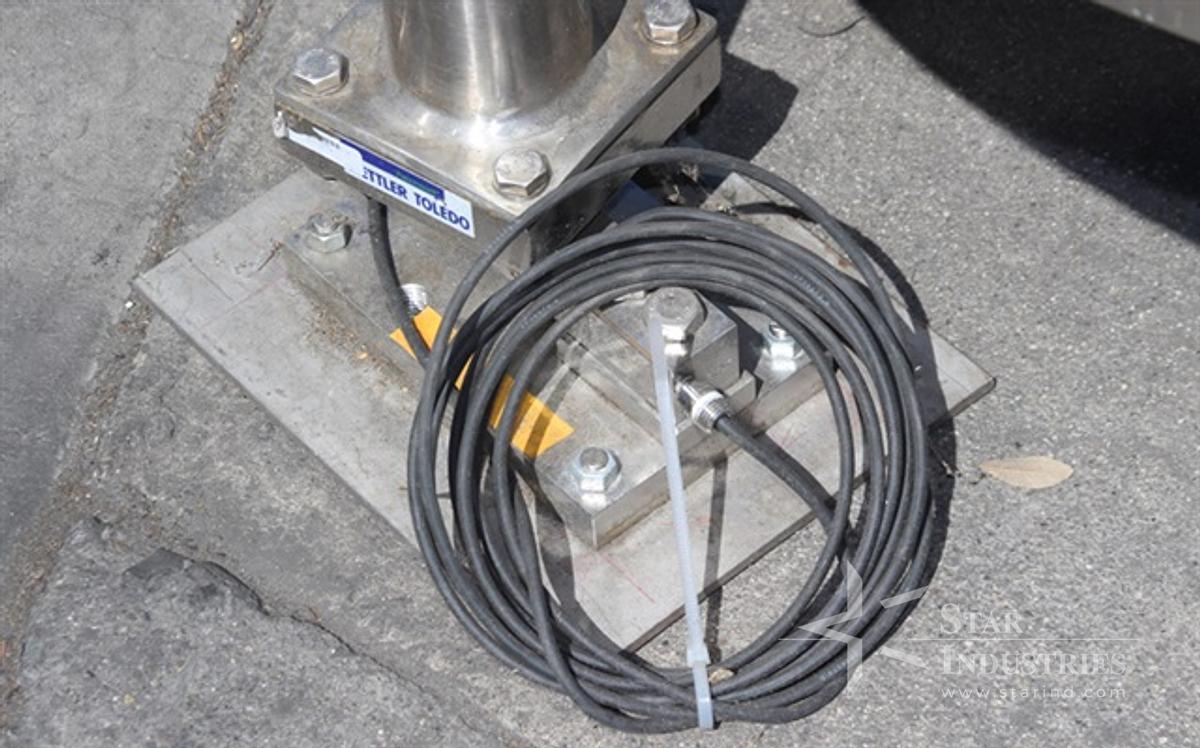 Used 1000 Liter Stainless Technology Jacketed Bag Vessel