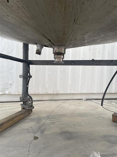 Used 1,500 Gallon Jacketed S.S. Tank