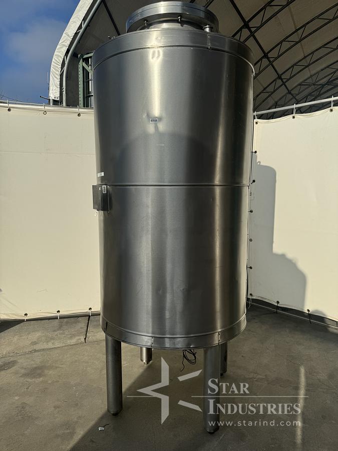 Used 1,000 liter Getinge S.S. Pressure Vessal, Insulated