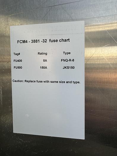 Used O'Hara FastCoat Coating Pan