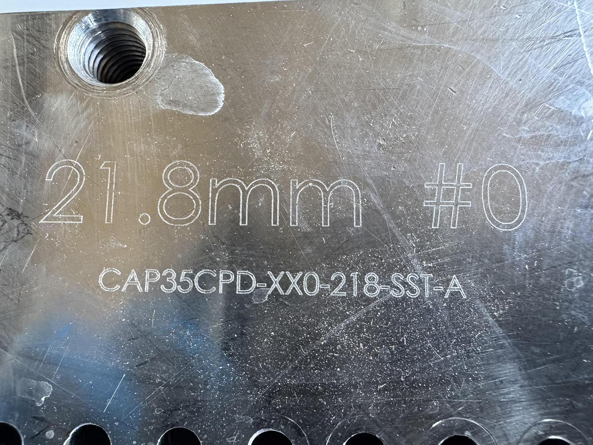 Used Bosch Dosing Discs 3005, Size 0, 21.8mm