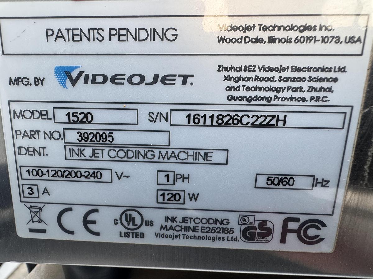 Used VideoJet Printer 1520