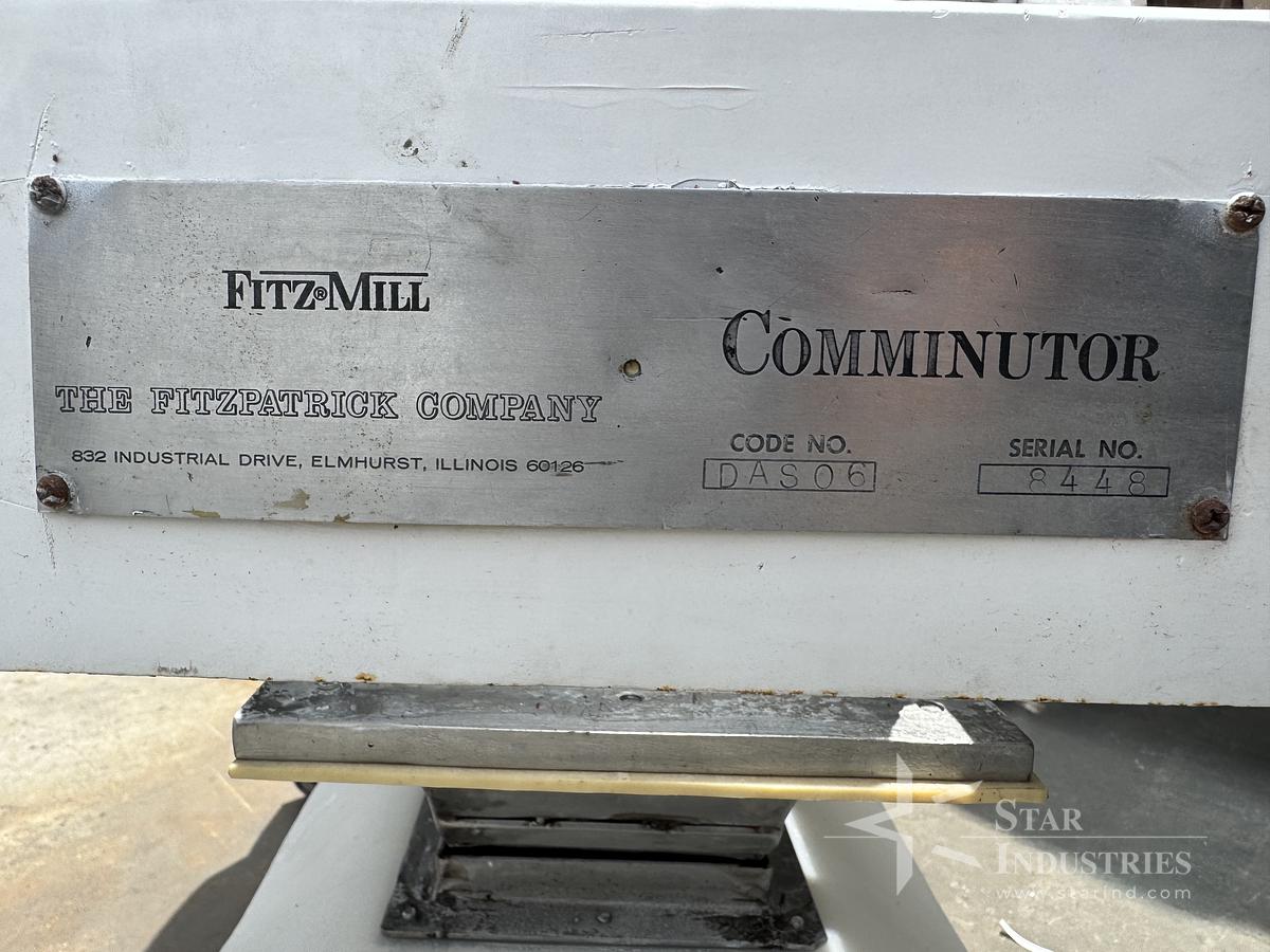 Used Fitzmill Comminutor DASO6