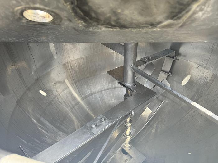 Used 300 Gallon Lee Single-motion Swept Jacketed Kettle