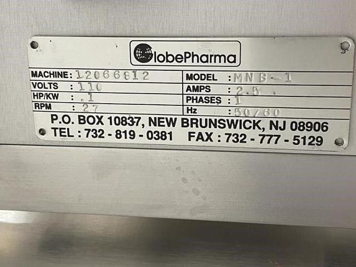 Used Globe Pharma MNB-1 Mini Blend V-Blender
