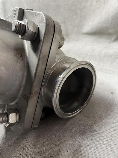 Used Stainless Steel Shut-Off Valve