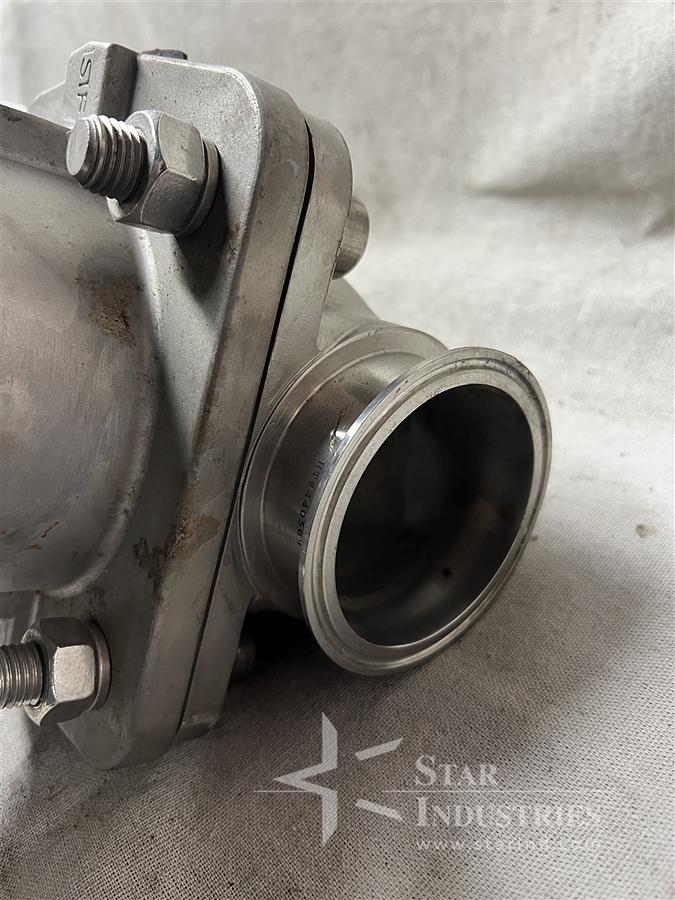 Used Stainless Steel Shut-Off Valve