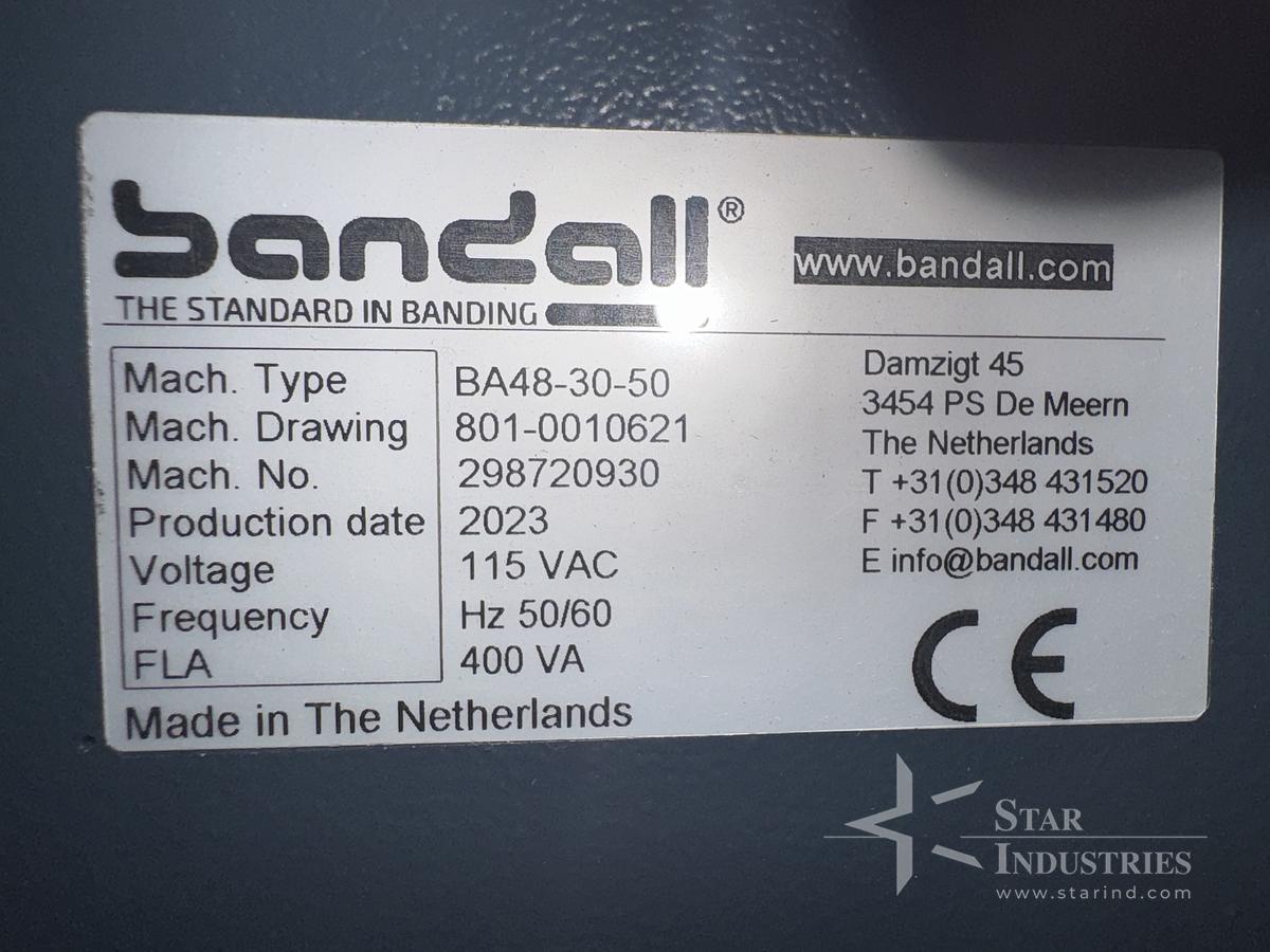 Used BandAll Model BA48-30-50 Bander, unused