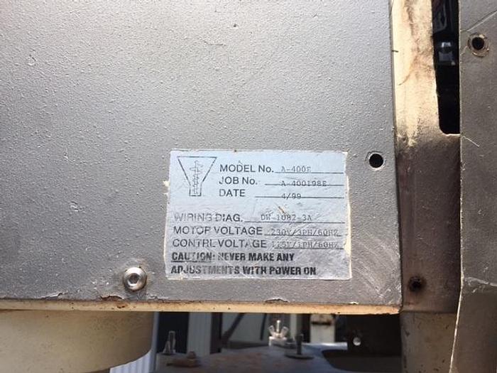 Used AMS A-400E Powder Filler