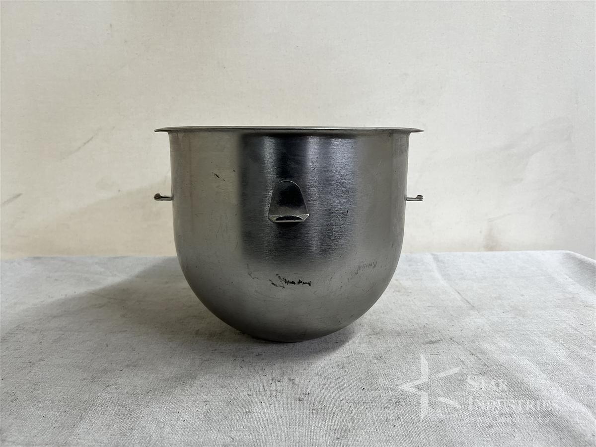 Used Hobart Equivalent Stainless Steel Mixing Bowl 10 Quarts