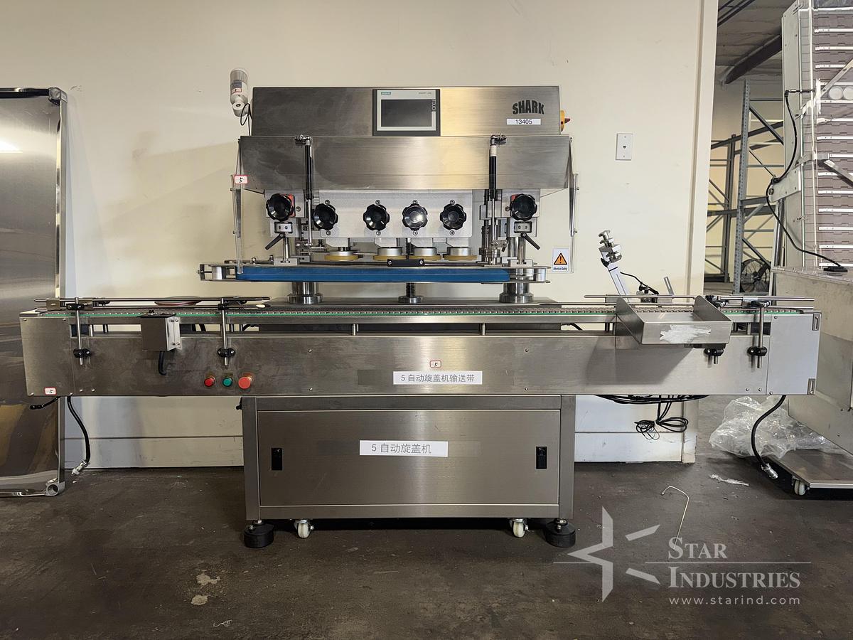 Used Shark Inline Bottle Packaging Line