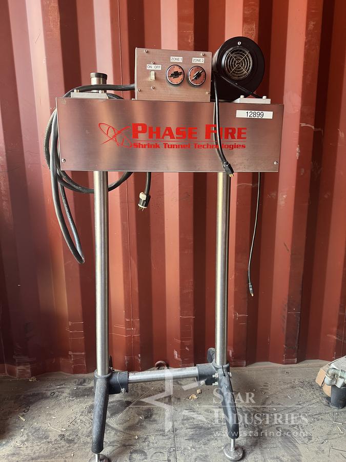 Used AccuTek PhaseFire G7 Heat Shrink Tunnel
