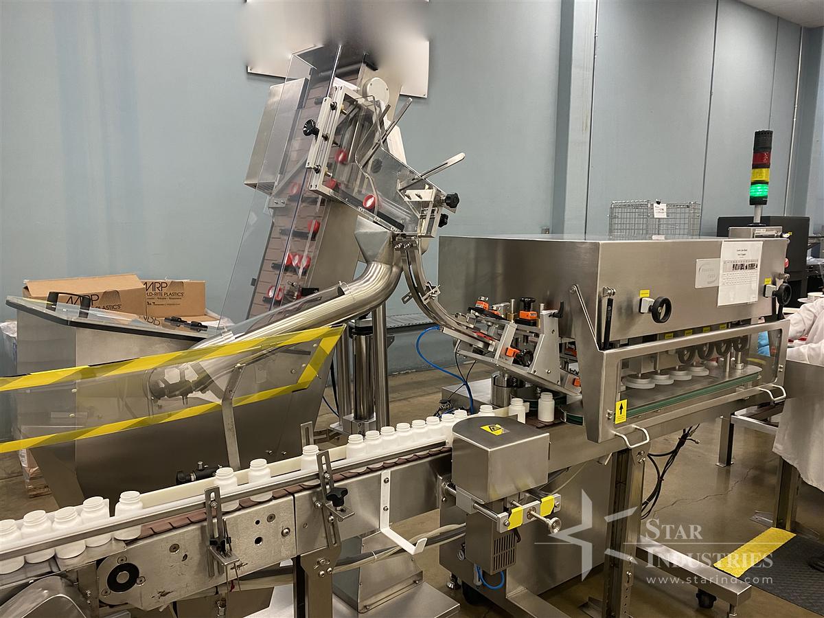 Used Pharma Pack Capper w/ Elevator