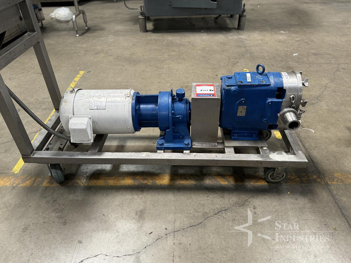 Used Liquid transfer Pump with 10HP Sterling Electric Motor
