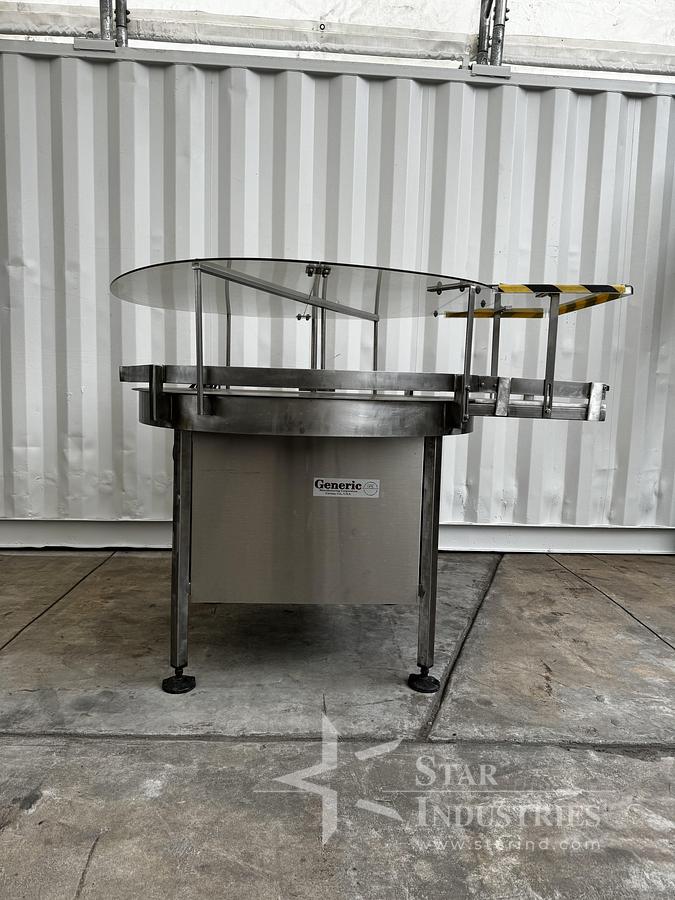 Used Generic 48'' S.S. Accumulating Table