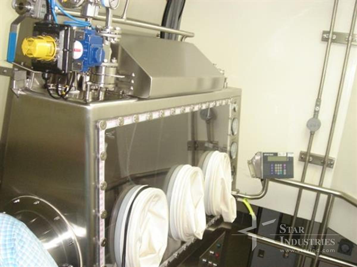 Used POWDER SYSTEMS LIMITED ISOLATOR, S/S