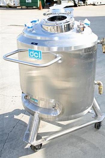 Used 250 liter DCI Tank w/ Ultra Turax T1115.KD Emulsifier