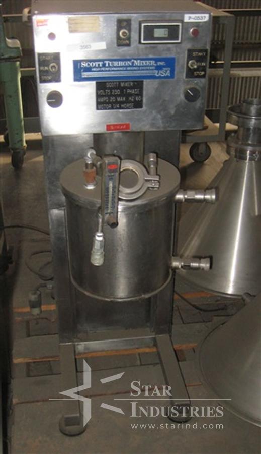 Used Scott Turbon 2 gallon Mixer, Model DM2B2