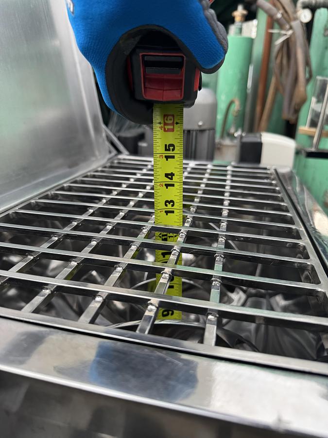 Used Stainless Steel Ribbon Blender, 5 cu.ft.