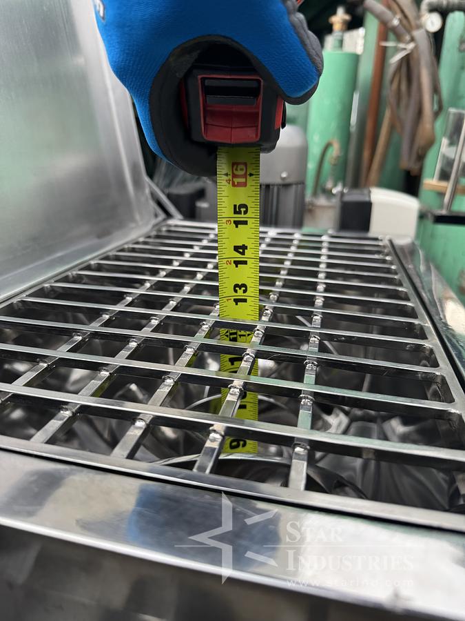 Used Stainless Steel Ribbon Blender, 5 cu.ft.