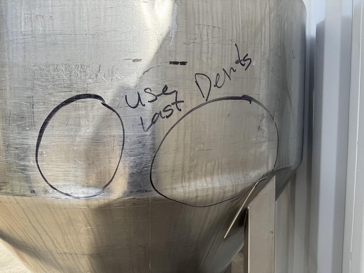 Used Bohle Tote, Stainless Steel