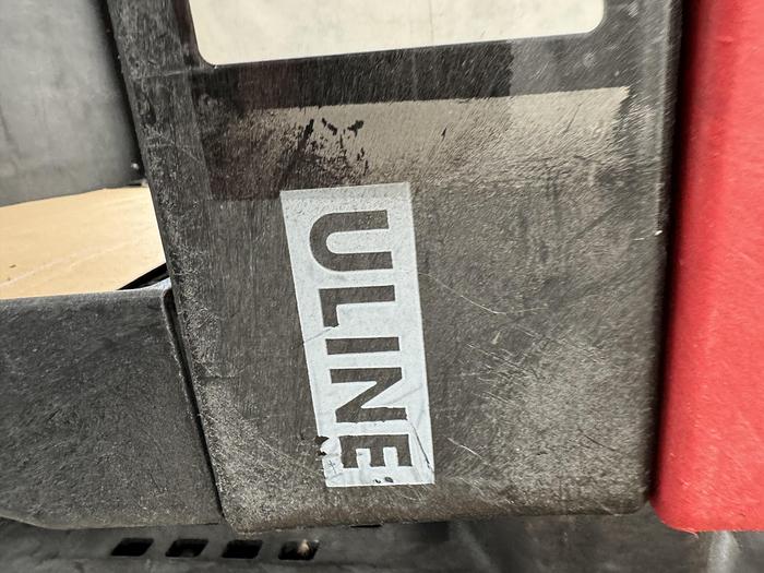 Used Uline Plastic Portable Carts