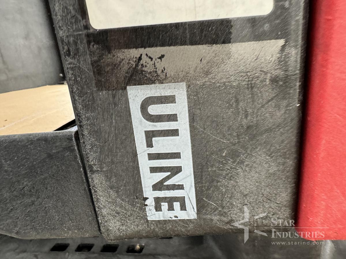 Used Uline Plastic Portable Carts