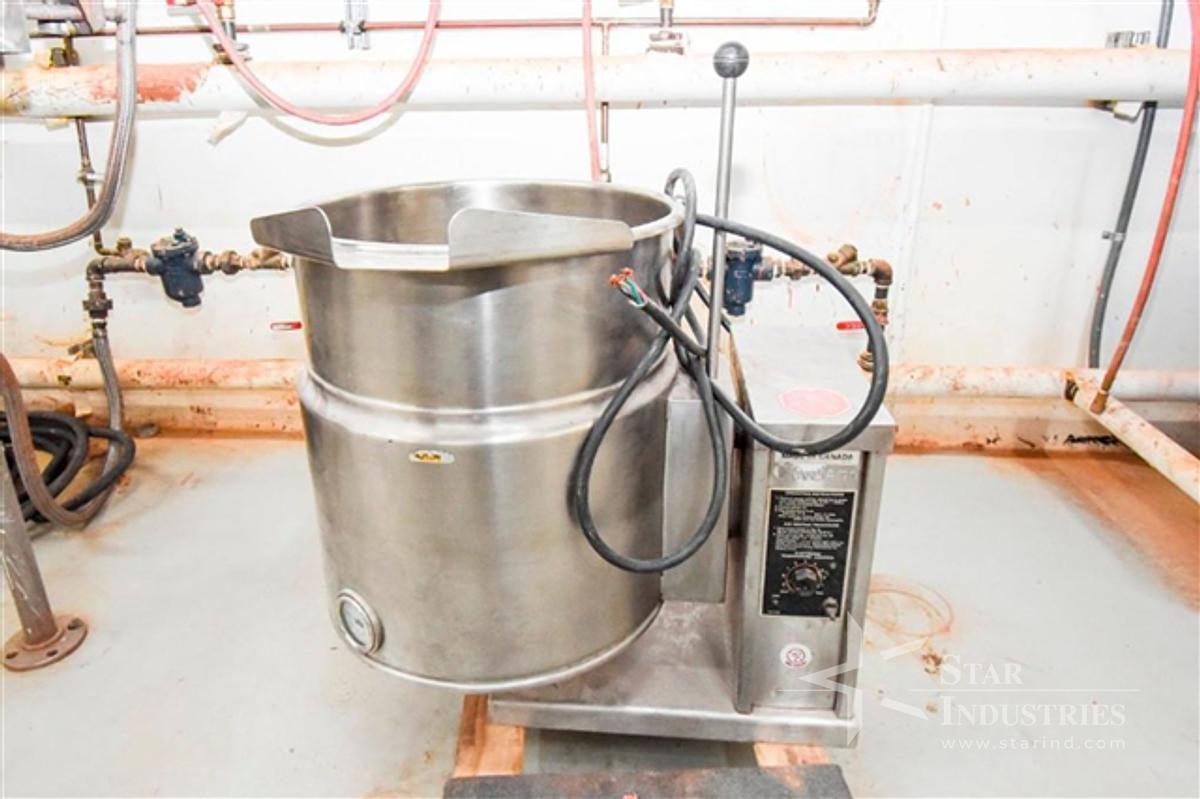 Used Cleveland Range Stainless Steel Electric Kettle