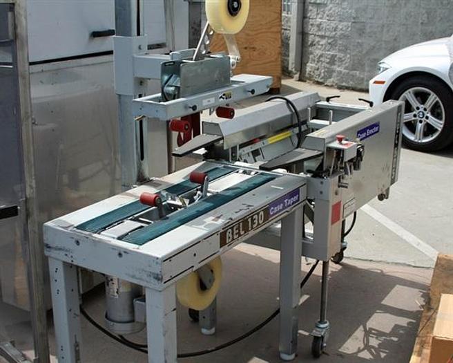 Used Belcor Case Erector/Taper, Model 505/130