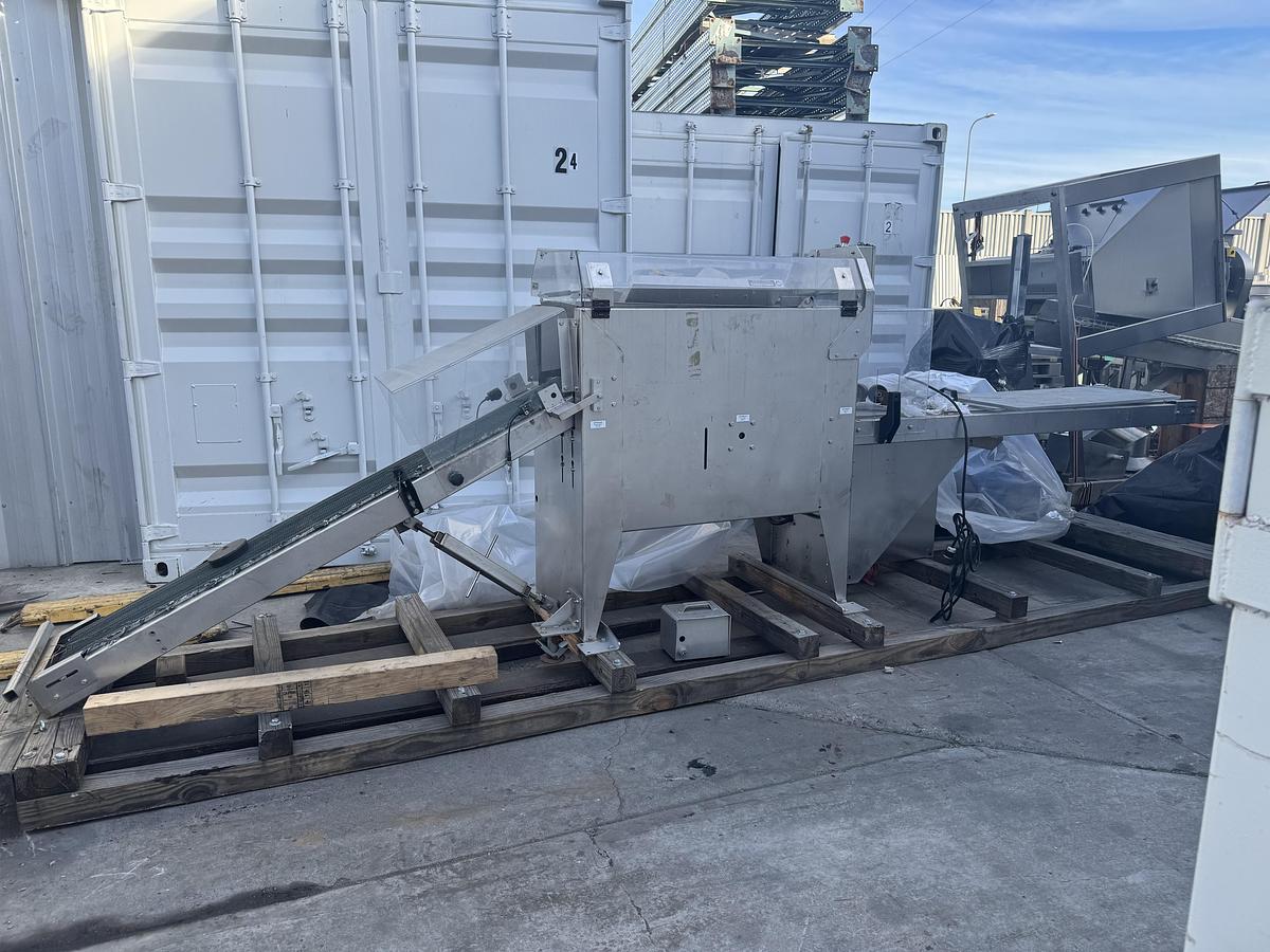 Used Box Taper with Conveyor