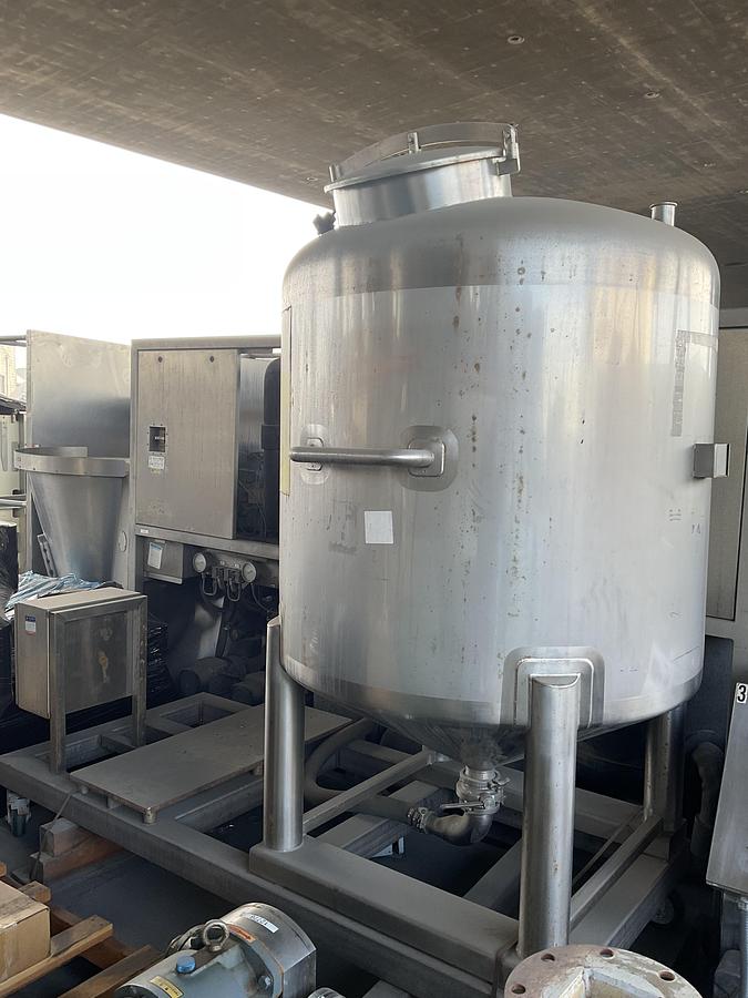 Used 1T Movable Storage Tank