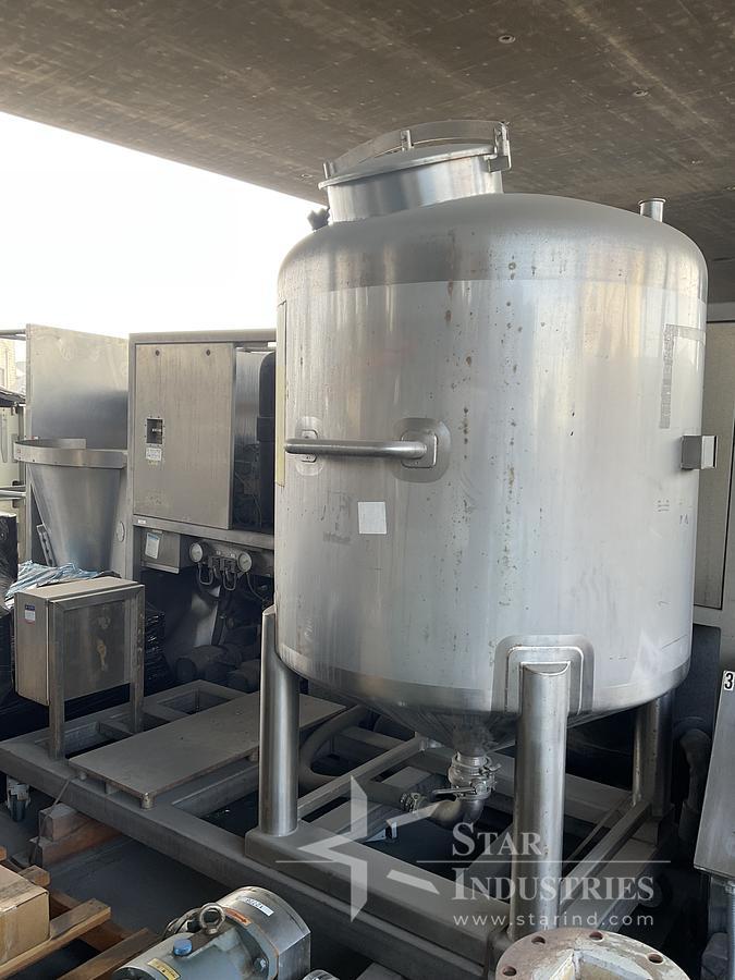 Used 1T Movable Storage Tank