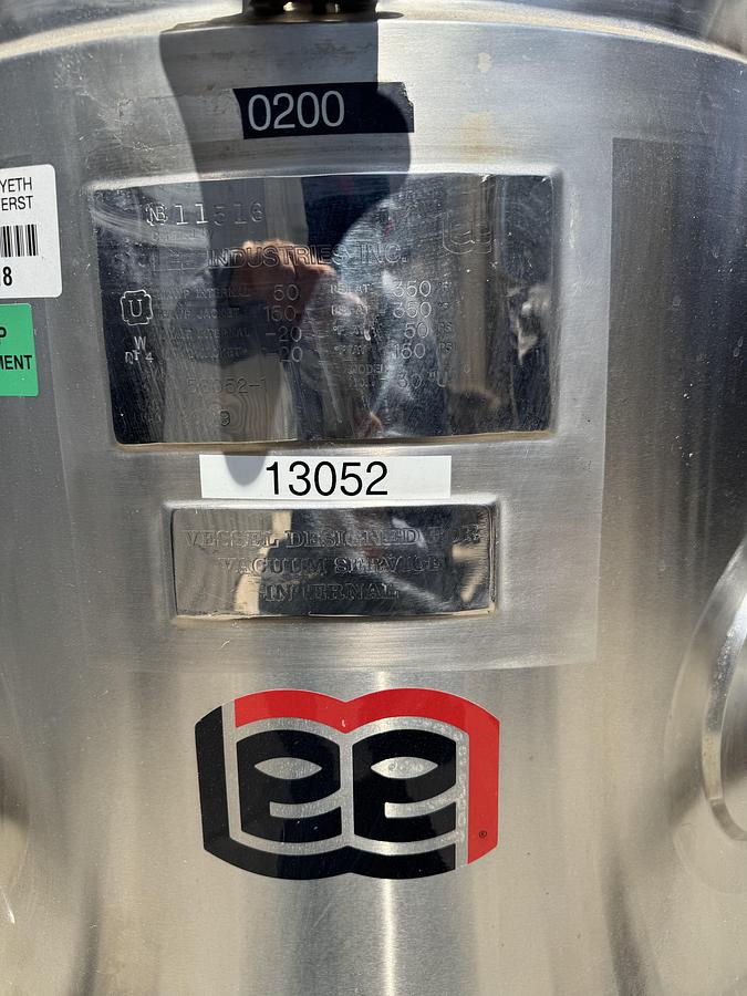 Used 30 gallon Lee Reactor w/ Lightnin Mixer