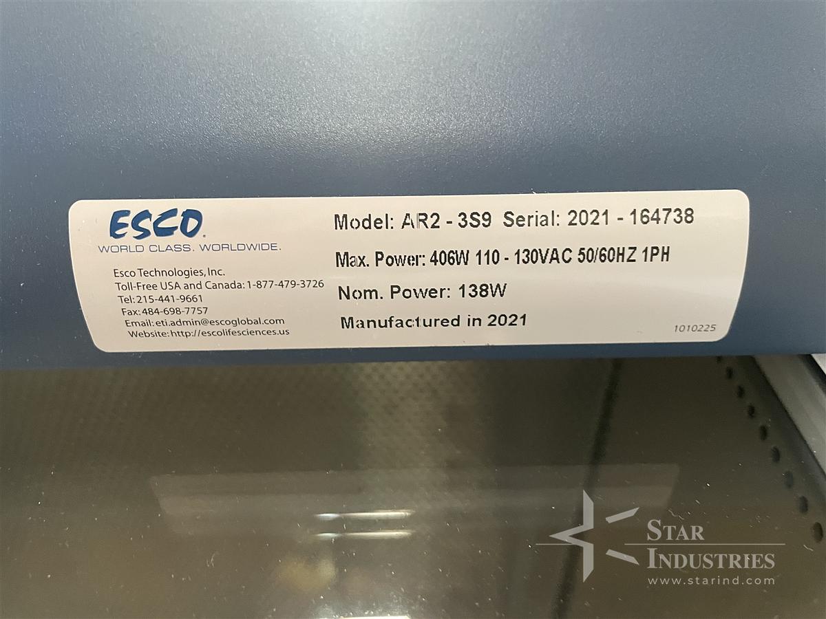 Used ESCO Class II BSC Environmental Chamber