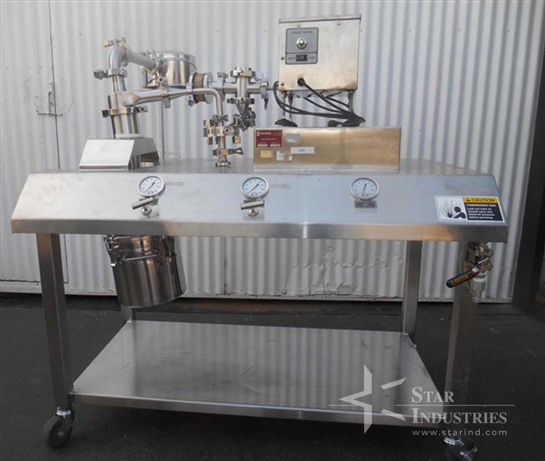 Used Sturtevant Micronizer SDM 2 2" Jet Mill w/ AccuRate Feeder