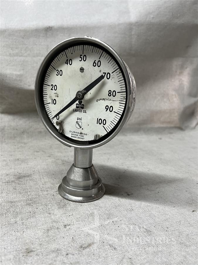 Used Tri-Clover Pressure Gauge