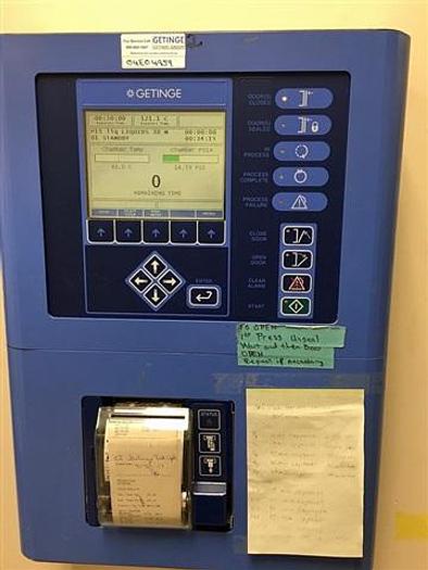 Used Getinge 733 LS Steam Sterilizer/Autoclave