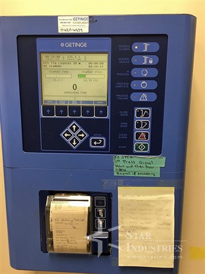 Used Getinge 733 LS Steam Sterilizer/Autoclave
