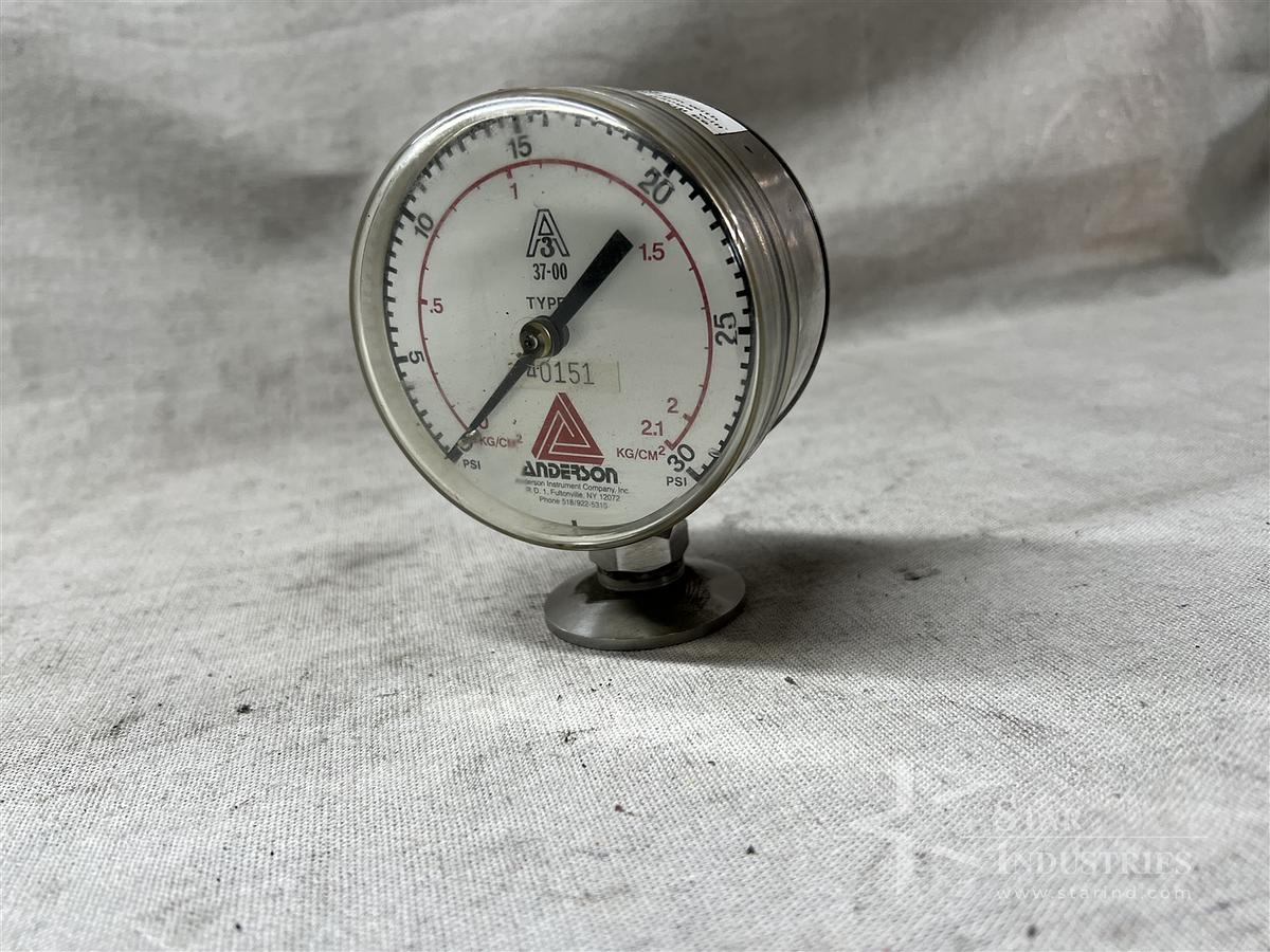 Used Anderson Pressure Gauge