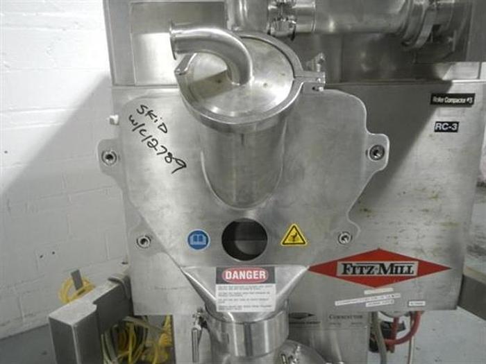 Used Fitzpatrick IR-520 Roller Compactor/Chilsonator