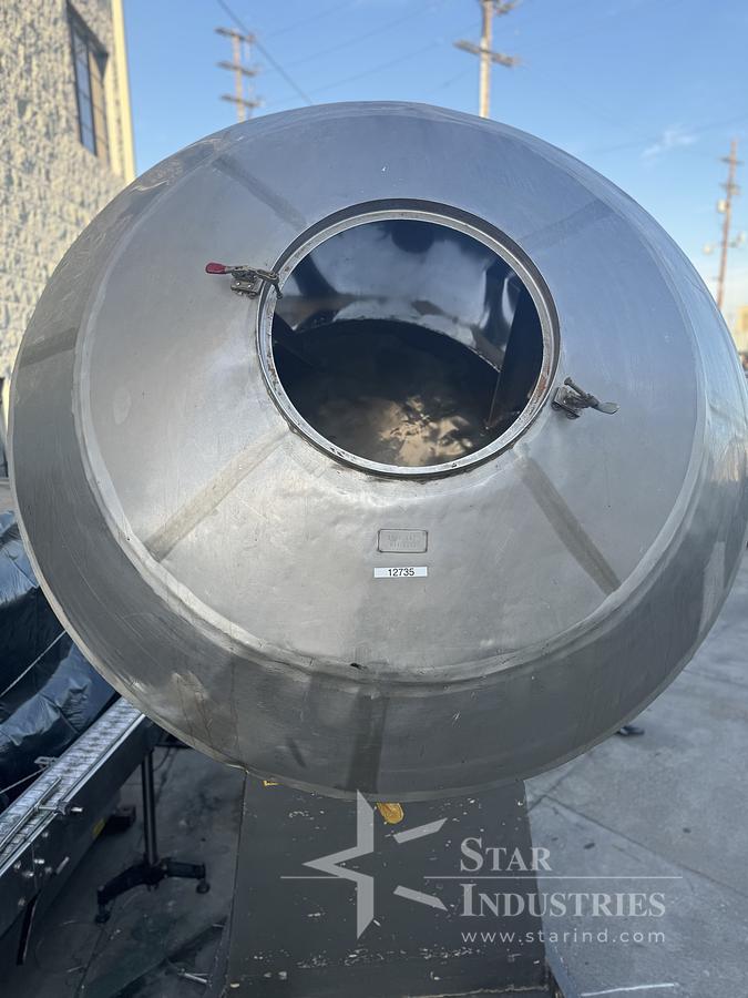 Used 72'' Stainless Steel Coating Pan