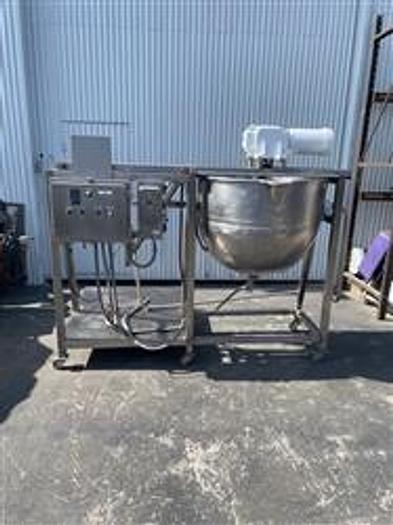 Used 100 gallon s.s. tilting Kettle w/ Scrape Agitator