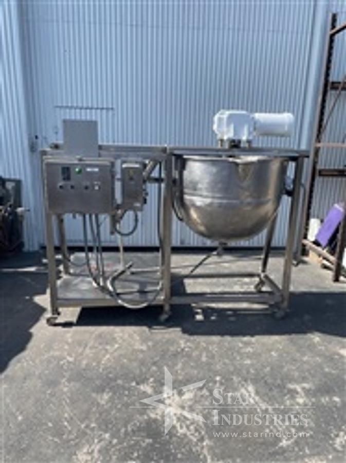 Used 100 gallon s.s. tilting Kettle w/ Scrape Agitator