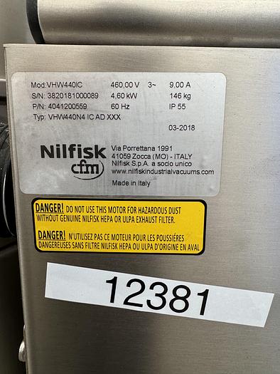 Used Nilfisk VHW4400 Dust Collector