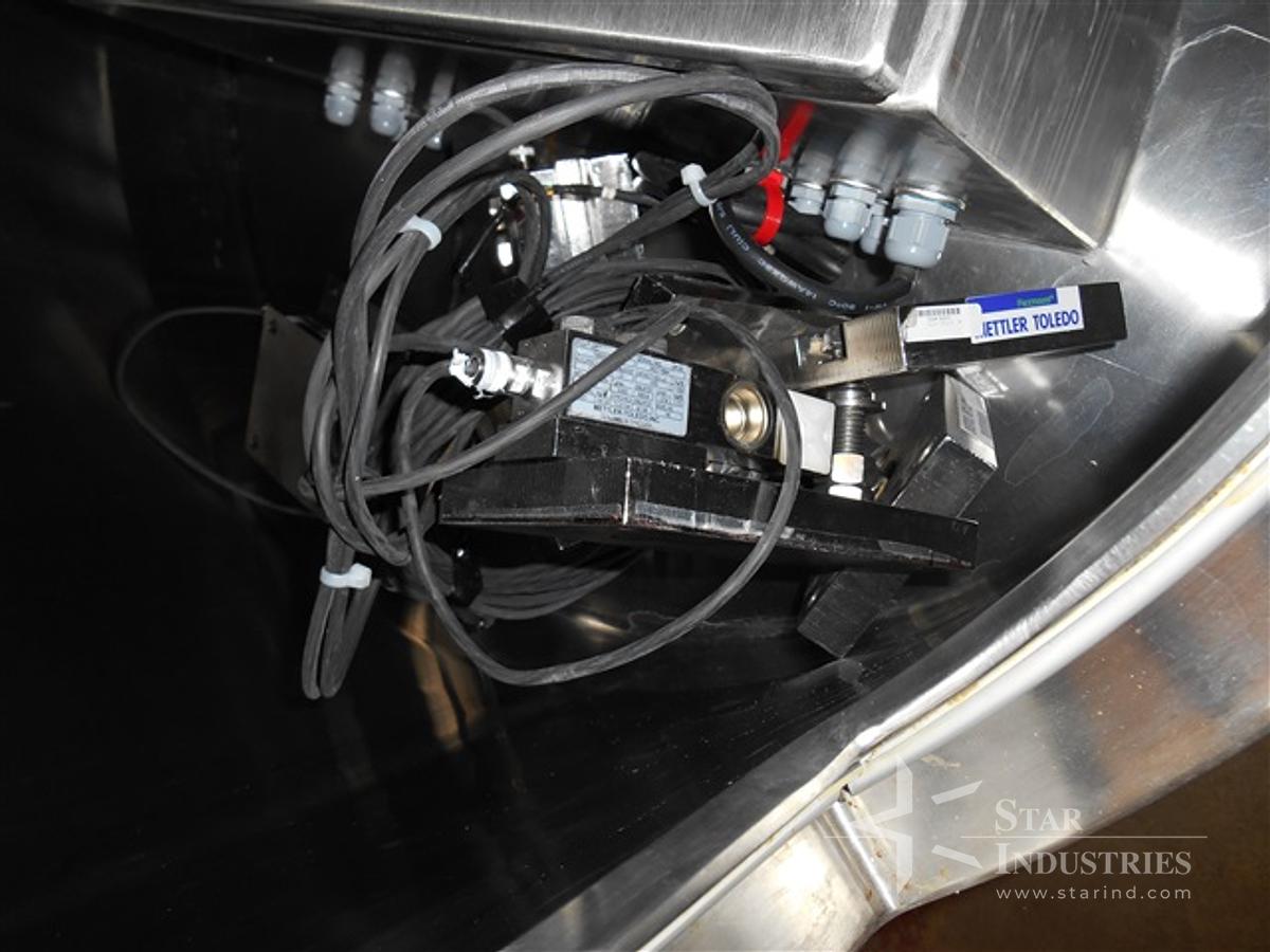 Used 1000 Liter Stainless Technology Jacketed Bag Vessel